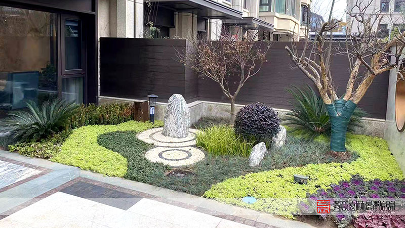 鄭州88平米庭院實(shí)景案例